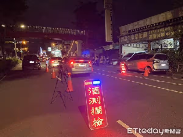 又是酒駕！40歲K姓韓星撞上分隔島翻覆　警方到場發現他醉慘了