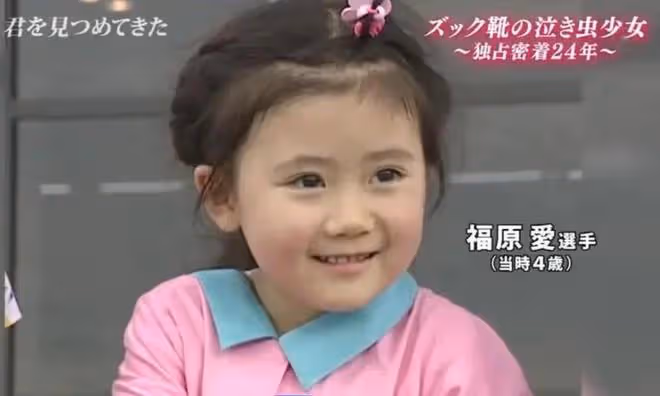 福原愛7歲女兒長大了,側臉超像江宏傑,肉嘟嘟的模樣很可愛