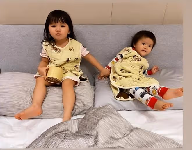 福原愛7歲女兒長大了,側臉超像江宏傑,肉嘟嘟的模樣很可愛