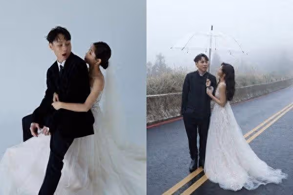 顏佑庭驚喜公開婚紗照! 緊牽愛妻「甜蜜對望」:讓我好好守護你