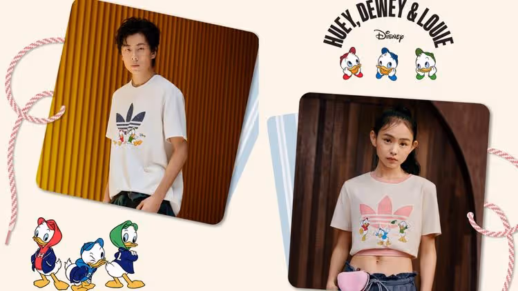 唐老鴨家族萌姪當起主人公　Q樣躍上adidas Originals復古單品