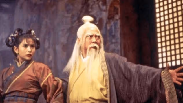 倚天中,此人是陽頂天師傅,武功遠勝張三丰,因為一女子遁入空門