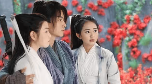 倚天中,此人是陽頂天師傅,武功遠勝張三丰,因為一女子遁入空門