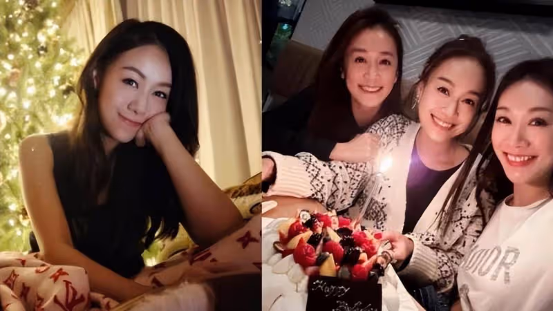 畫面衝擊!黃心穎二姐與兒子舉止過分親昵,著裝清涼被兒子咬耳朵