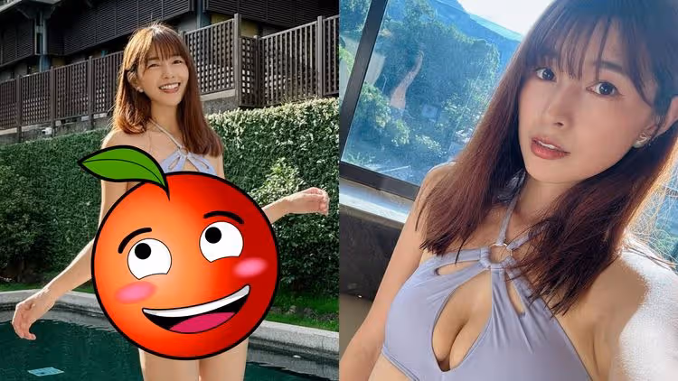 林舒語炸圓渾酥胸！產後速變少女　泳裝大露腰身「辣到不像3寶媽」