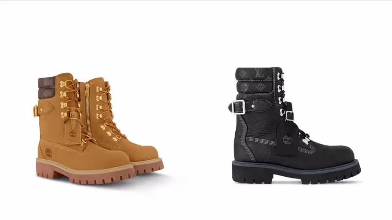 這雙Timberland要價285萬！　「小黃靴」夢幻連動LV身價翻倍跳