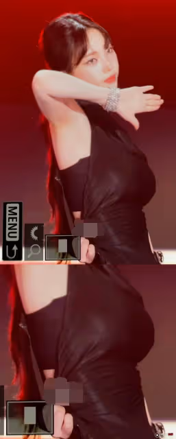 Karina衣服又出事！粉絲統整妝造事故 肩帶斷裂TOP 1