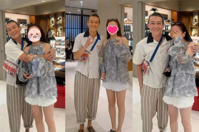 43歲陳冠希緊摟女粉絲合照!網民留言指:笑的最開心一次