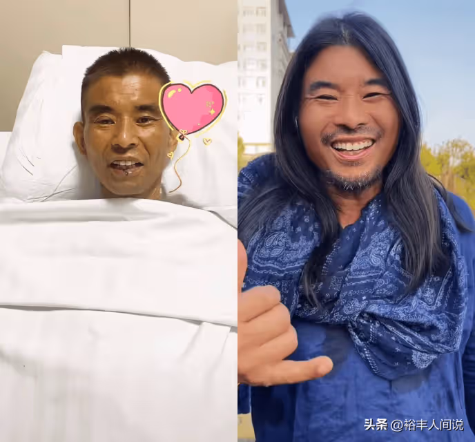網紅麵筋哥換肝手術後首現身!瘦到變形似70歲,面部蠟黃惹人擔心