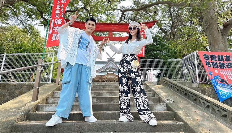 陳美鳳攜鮮肉同遊日本青森！　與「他」有約忘情狂喊：乎搭啦