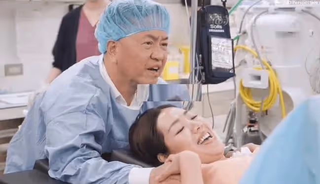 恭喜劉伊心三胎順產,63歲老公陪產全過程,比產婦還要緊張