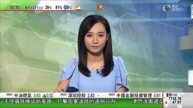 TVB最甜美女主播看《多啦A夢》展!網民大呼可愛:真人版靜香