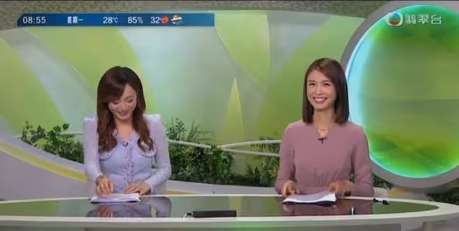 TVB最甜美女主播看《多啦A夢》展！網民大呼可愛：真人版靜香