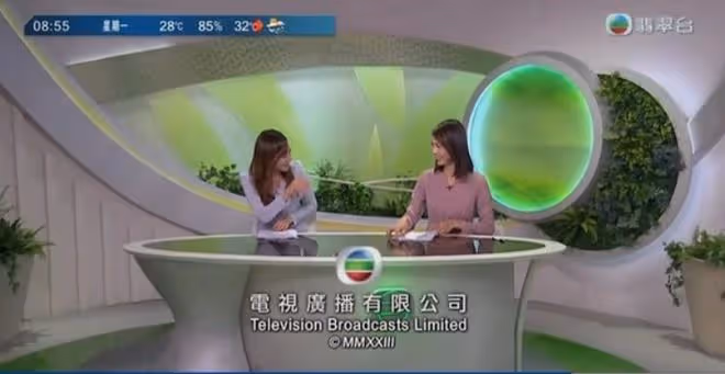 TVB最甜美女主播看《多啦A夢》展！網民大呼可愛：真人版靜香