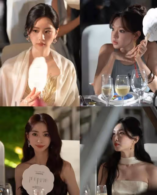 這夜內場,劉詩詩吳謹言熱得不停扇扇子,鞠婧禕換妝容遭全網吐槽