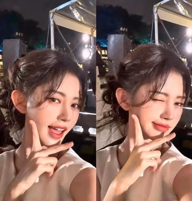 這夜內場,劉詩詩吳謹言熱得不停扇扇子,鞠婧禕換妝容遭全網吐槽
