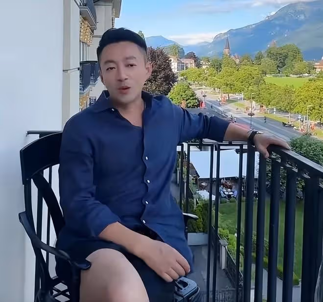 汪小菲在瑞士開跑車帶小梅兜風,夫妻互喂食物秀恩愛