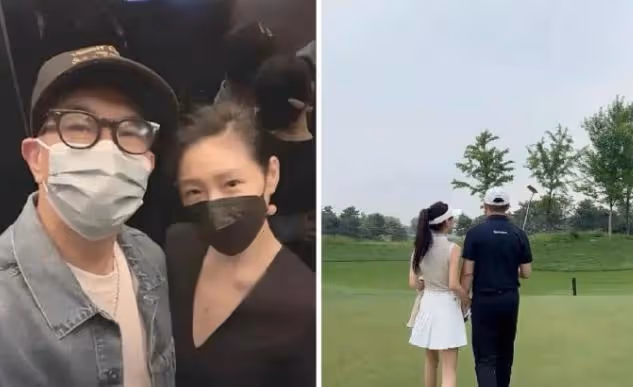 汪小菲在瑞士開跑車帶小梅兜風,夫妻互喂食物秀恩愛
