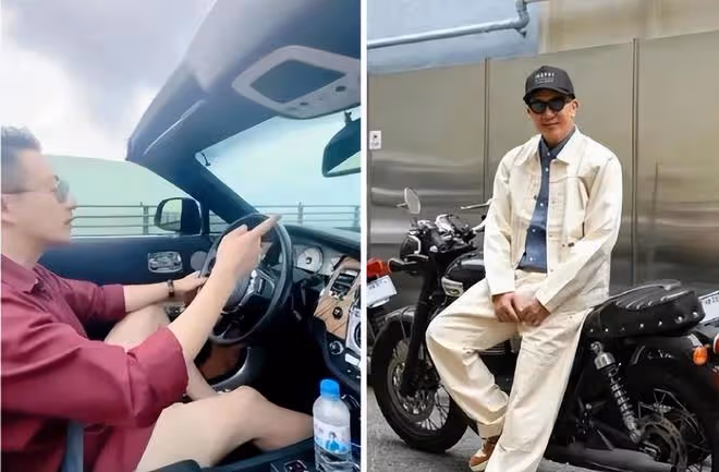 汪小菲在瑞士開跑車帶小梅兜風,夫妻互喂食物秀恩愛