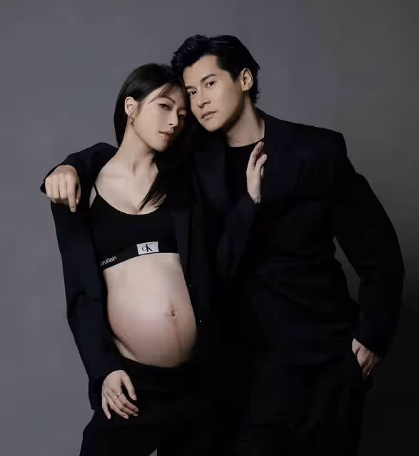 恭喜！香港人氣女星連詩雅剖腹生女，老公陳家樂親自剪斷臍帶