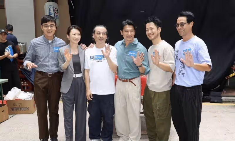 為新劇增肥20磅!TVB前小生黃浩然現身開機儀式,肚腩凸出引關注