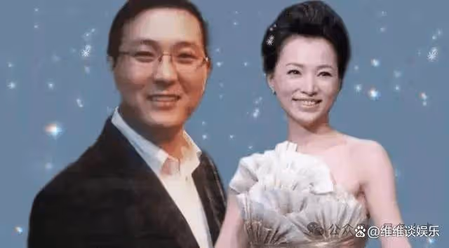 曾經的央視一姐董卿與老公罕見合體,緊挽盡顯小鳥依人