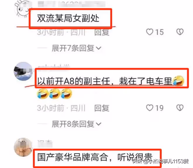 雙流車禍最新後續:女車主身份被扒,以前開奧迪A8,經常上電視!