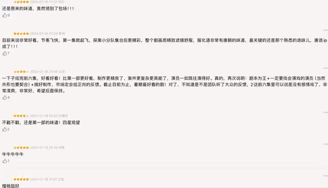 《唐朝詭事錄之西行》首播六集,評價出爐,網友評價大都一針見血
