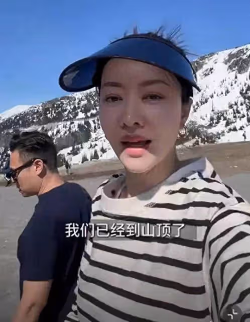 熊黛林分享旅遊vlog,雙胞胎女兒一個像媽一個像爸