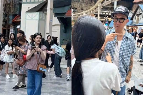 大S被目擊和具俊曄帶子女去韓國遊樂園 野生素顏照曝光!
