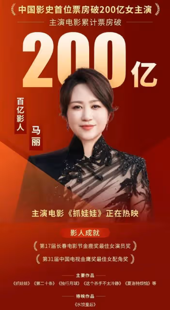 這一次,42歲的馬麗讓大家看到了她在內娛的「江湖地位」