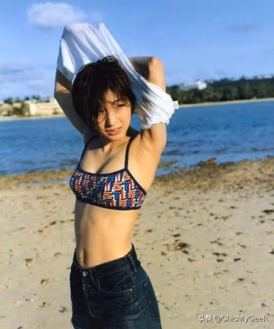 廣末涼子曬26年前舊照驚為天人,難怪44歲出軌都能被原諒!