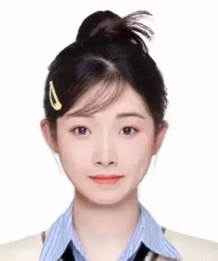 吳艷妮出征巴黎證件照曝光,本人好萌好可愛,平時差距太大不敢認