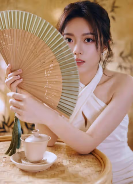 趙今麥掛脖白裙露出美背大長腿！膚白貌美性感撩人