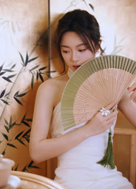 趙今麥掛脖白裙露出美背大長腿！膚白貌美性感撩人