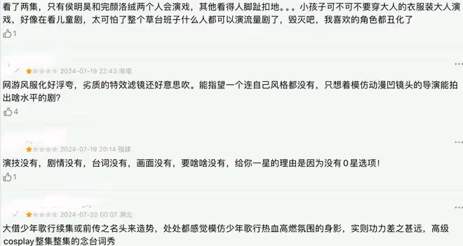 《少年白馬醉春風》開播,首播四集,評價出爐,網友評價褒貶不一
