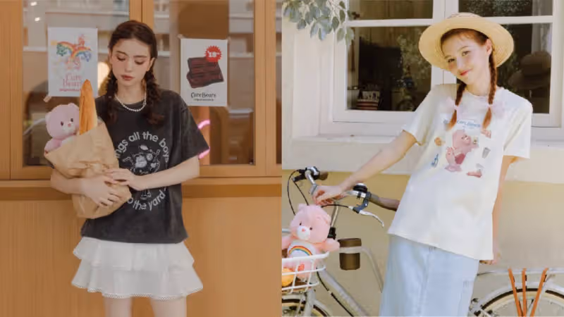 憲哥無所不在！Sandy懷孕失眠一周　俏當Care Bear一日店長噴少女心