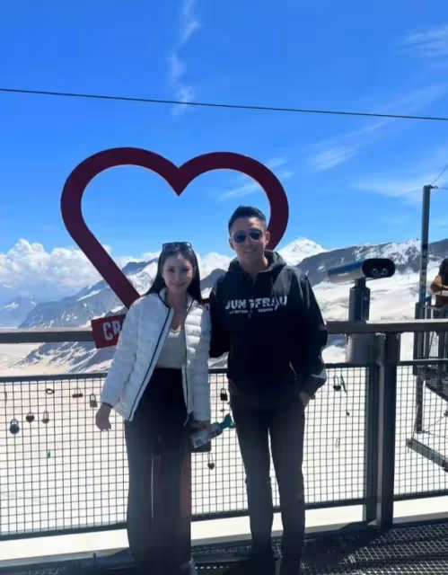 扎心!馬筱梅汪小菲曬瑞士旅遊,再贏大S,網友辣評:富游和窮游