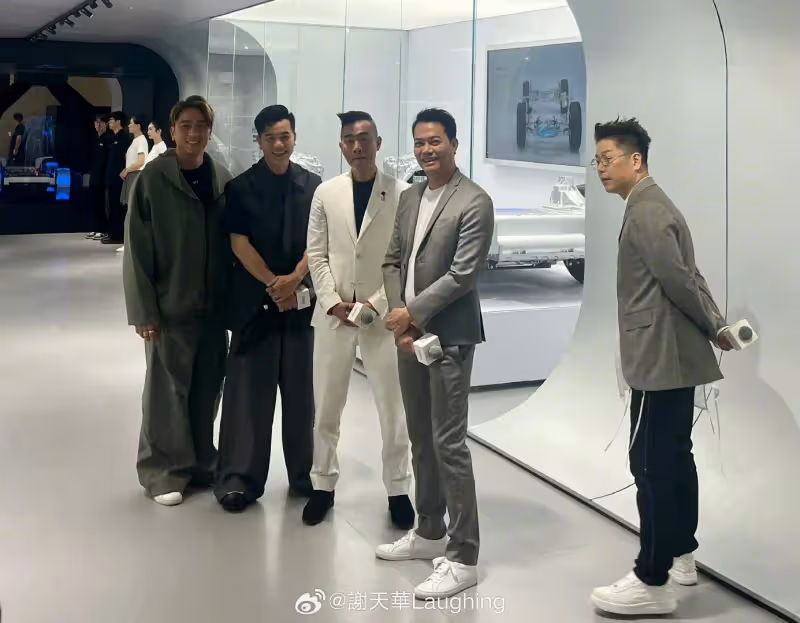 知名港星謝天華近況曝光!妻兒為其澳門慶生,一對子女皮膚黝黑