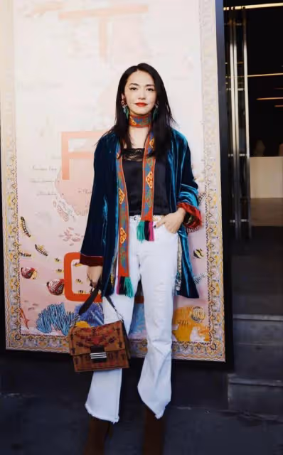 姚晨"睡衣外穿"太高級，她的美真是隨著年紀的增長越來越有味道