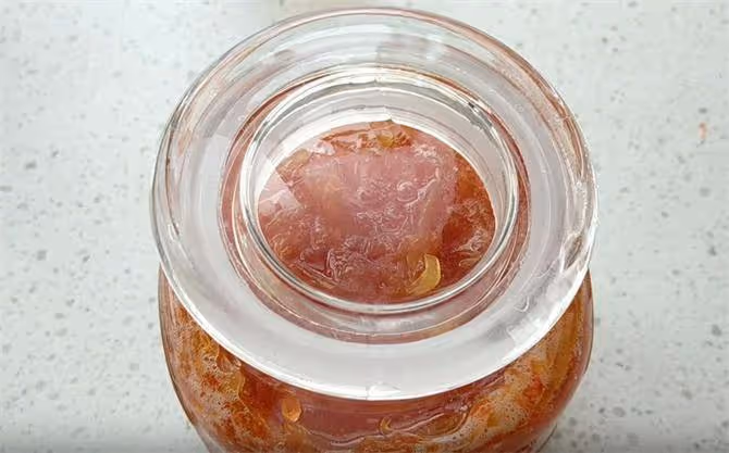 一個柚子,一罐蜂蜜,教你做蜂蜜柚子茶,潤肺又養顏,能存放一年