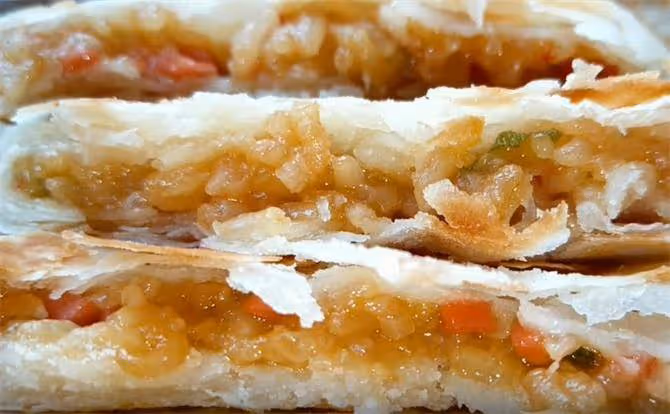 糯米酥這麼做,看著就想吃,咬一口直掉渣,外酥里糯太香了