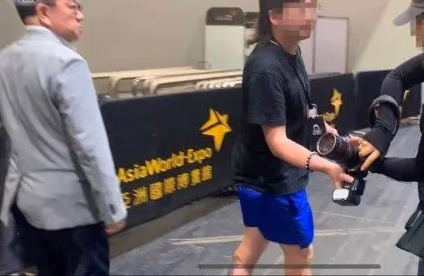 TVB綜藝人氣王被爆出軌人夫後續，「Hello Kiss」男主角拒絕採訪，助手霸氣阻攔