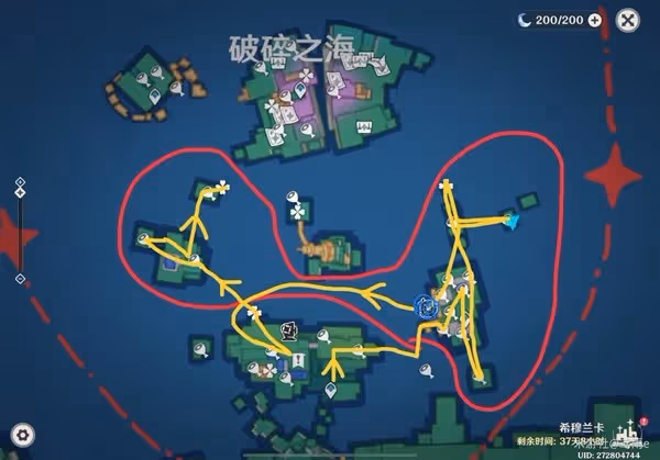 《原神》4.8破碎之海任務與地圖探索攻略