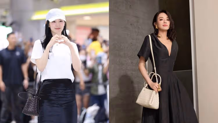 金智媛、舒淇撞包啦！　BOTTEGA VENETA「降落傘」好受女神寵