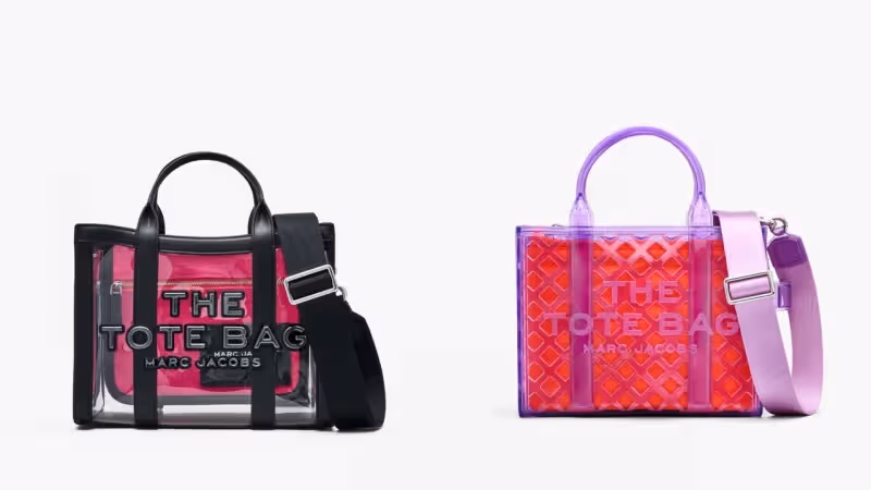 Marc Jacobs早秋端透明果凍包　美國性感歌手的丁字褲被看光光