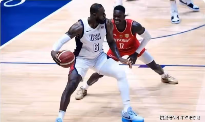 詹皇包攬最後11分!夢之隊險勝德國,庫里三分7中1,科爾用廢豪陣