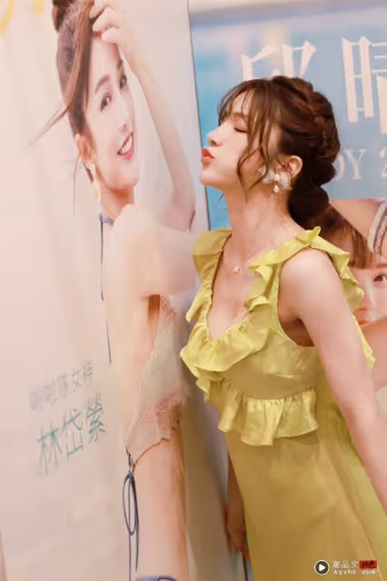 零死角女神書展辣穿「包粽裝」林岱縈胸前風光險失守:港粉看瘋了!