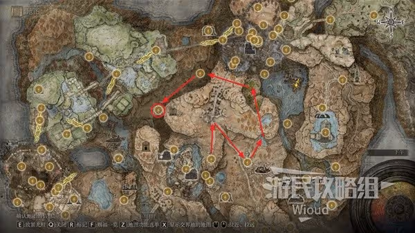 帶你拿DLC超隱藏武器!《老頭環》黑光雙劍跑圖指南