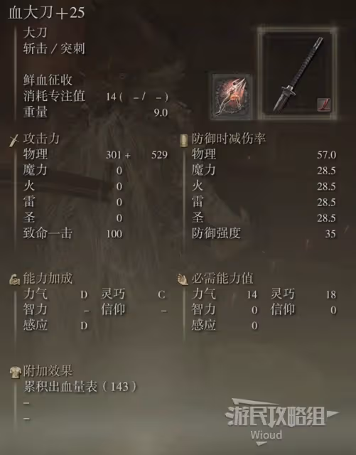 1.12.3版本最佳選擇!《老頭環》DLC大刀出血流配裝